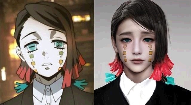 魘夢|當《鬼滅之刃》被還原成真人,次元壁脆弱得不堪一擊,這也太像了