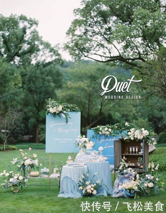 穿过这片森林，一起共赴人生美好，细雨中的户外婚礼