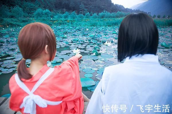 照片|女孩晒《千与千寻》COS,粉丝:画面美好如童话,背景价值一个亿