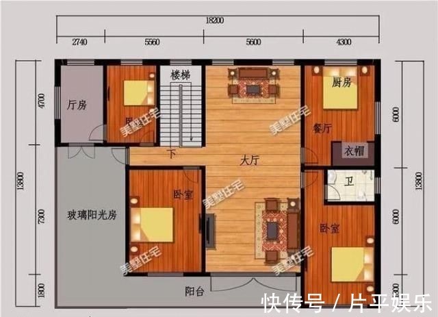 简欧别墅|8栋经典二层简欧别墅,第一套在农村最吃香,图纸收藏不后悔