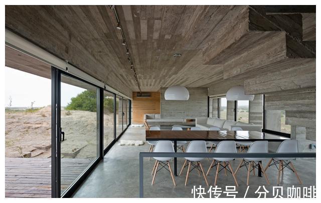 水泥色|毛坯房别墅设计，看这外观就被迷住了！省去装修就能入住了