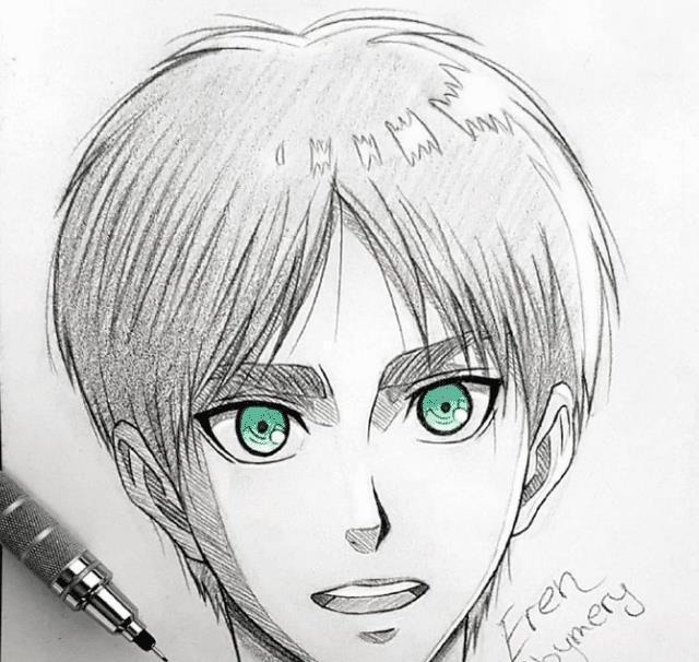 鬼灭之刃@只涂眼睛就能把角色画活,五条悟和夜斗惊艳众人,这才是神级绘画