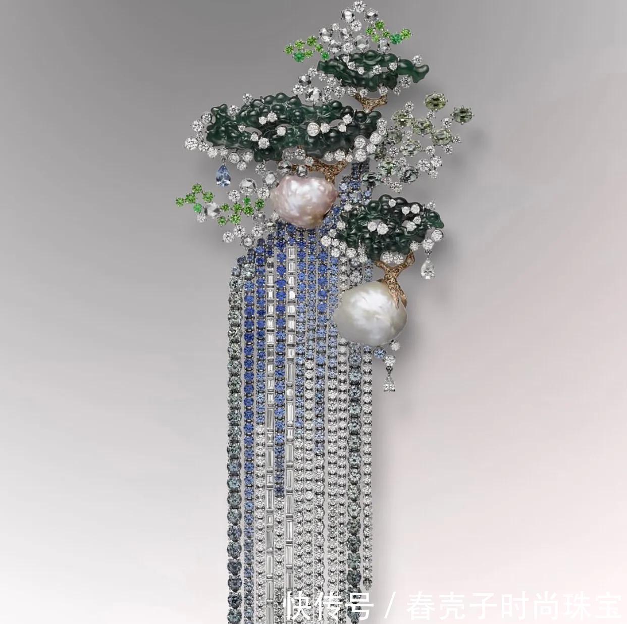 珍珠|大自然的鬼斧神工,东西方的文化交融,日本风格的珍珠首饰