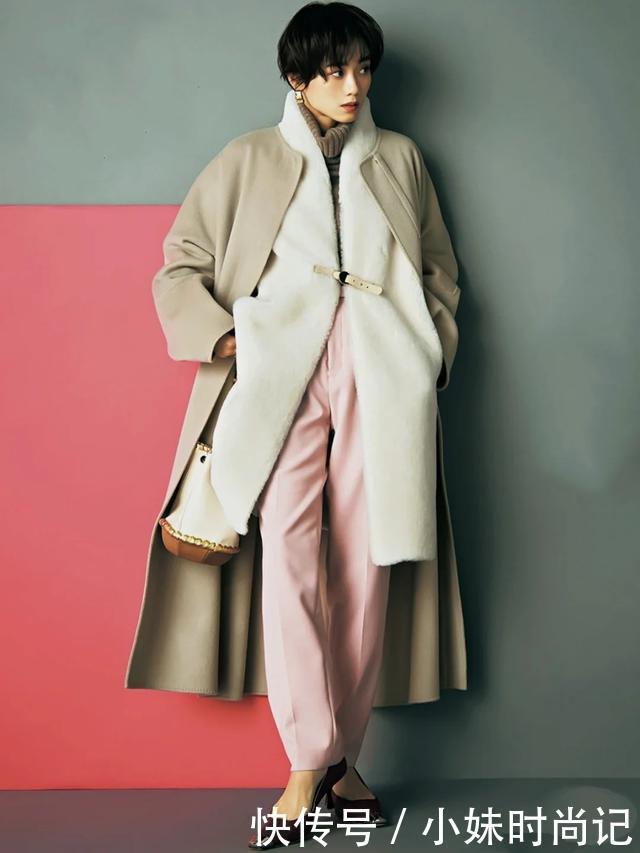 冬季大衣关键在搭配, 日杂的一衣多穿法, 每一套都很优雅时尚