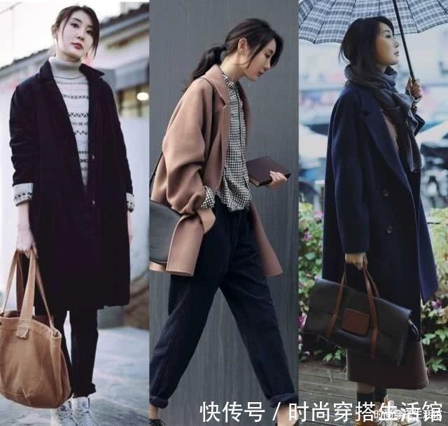 冬天|冬天不知道怎么穿?24套舒适慵懒风穿搭示范,照着穿就对了