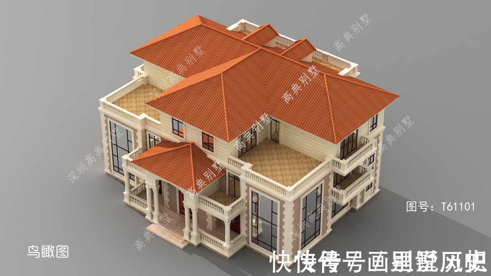 欧式别墅|超级漂亮的欧式别墅,气质极佳,没人说不好看。