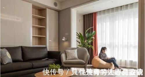 柜子|老公坚持装4米长电视柜,沙发墙“加厚”35公分完工都夸他机智