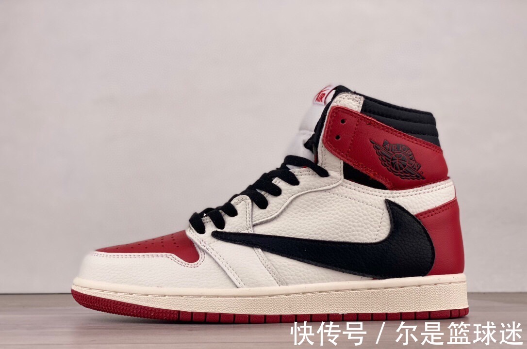 travis TS藤原浩联名闪电倒钩 红白!