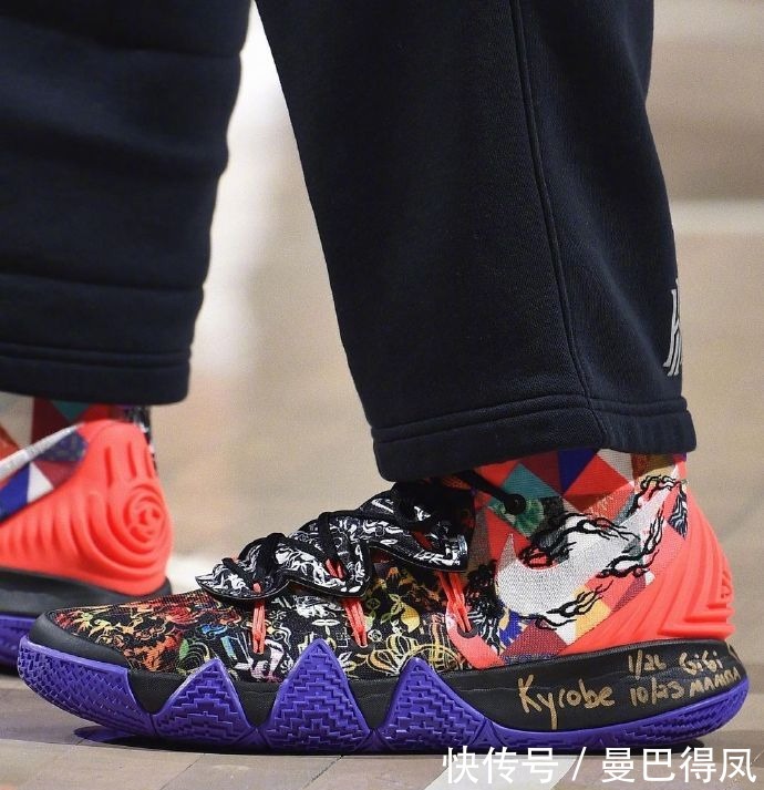 NBA球员上脚:保罗·乔治上脚PG5,欧文上脚中国年