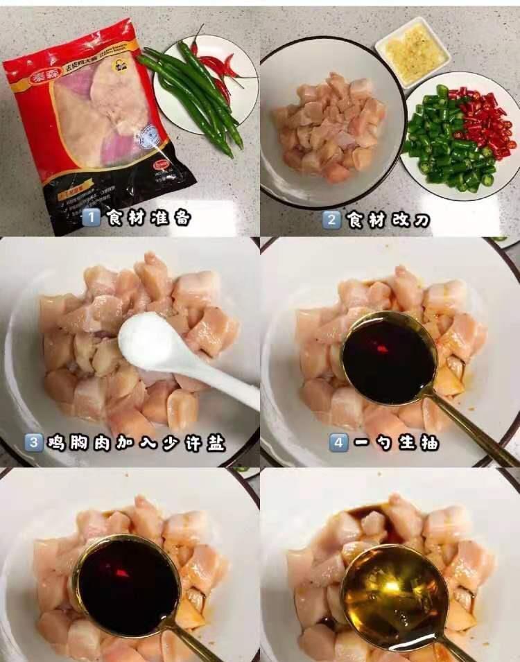 好吃|巨好吃的双辣炒鸡丁,香辣过瘾,非常下饭!