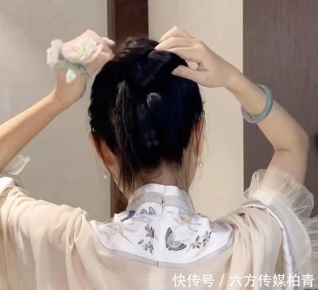 古代发型简单的梳发,学会这4种梳法,温柔优雅仙气十足