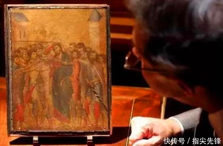拍卖师&价值1.9亿的一副油画,竟然被90岁老太太挂在厨房,熏了半个世纪