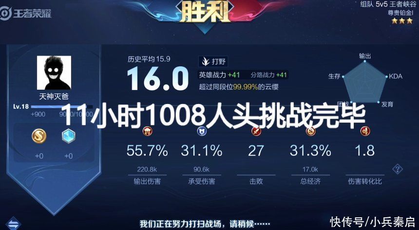 元歌|元歌祖师爷发起究极挑战，12小时用云缨拿下1000击杀，竟然成功了