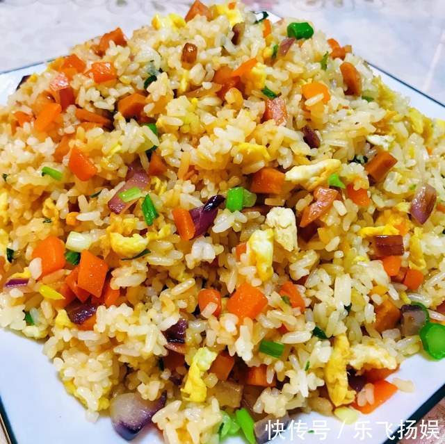 史上最好吃的美味蛋炒饭,粒粒分明,营养又美味,连吃三碗都不够