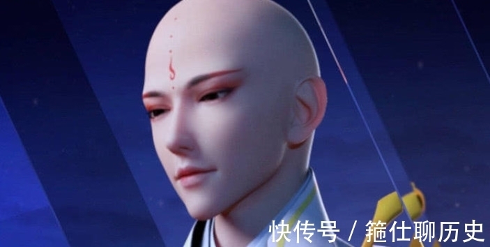 cos|小哥哥cos无心大师，烈焰红妆太传神，打破了次元壁的即视感