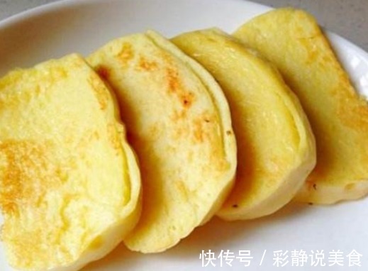馒头还可以这样吃放入煎锅过一遍,出来香酥可口,快试试吧!