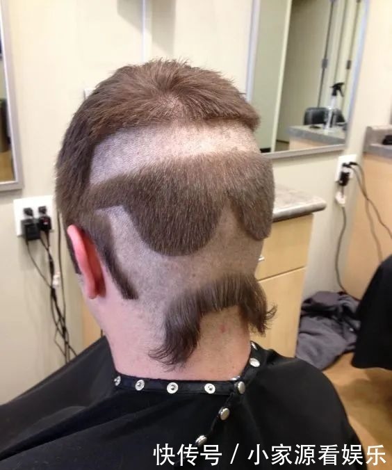 后脑勺|这外国人的奇葩发型,肚子都笑破了皮!哈哈哈哈哈哈!