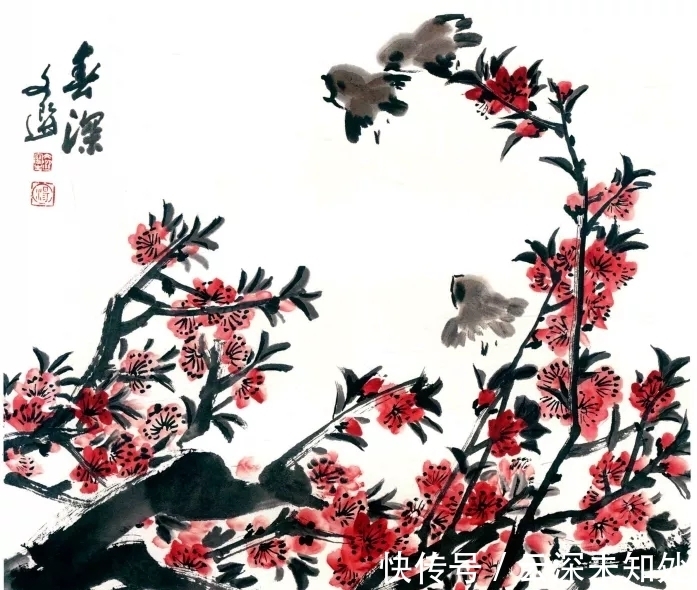 中国画坛$汤文选,当代中国画坛一位有影响力的大家!