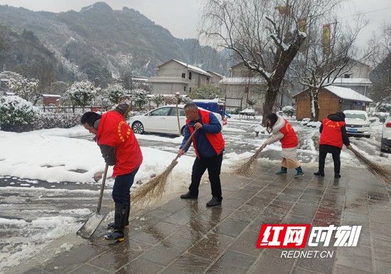 吴勇兵|张家界武陵源：全力战冰雪 保障旅游接待安全