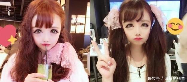 花费|日本女子花费600万整容,变成二次元美女,眼睛占了脸部三分之一