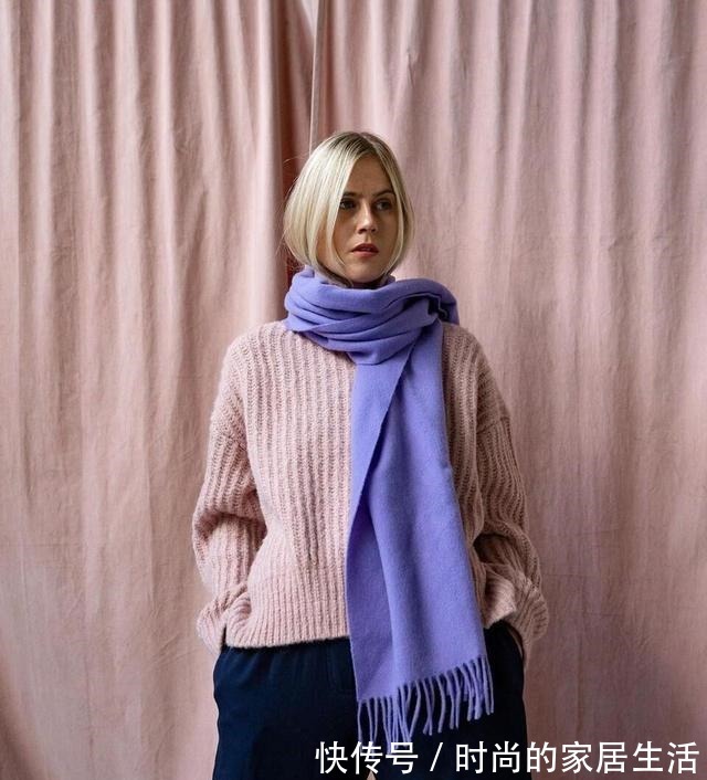 小疯 围巾才是秋冬最时髦的单品，五种好看的色系，怎么搭都时髦有范！