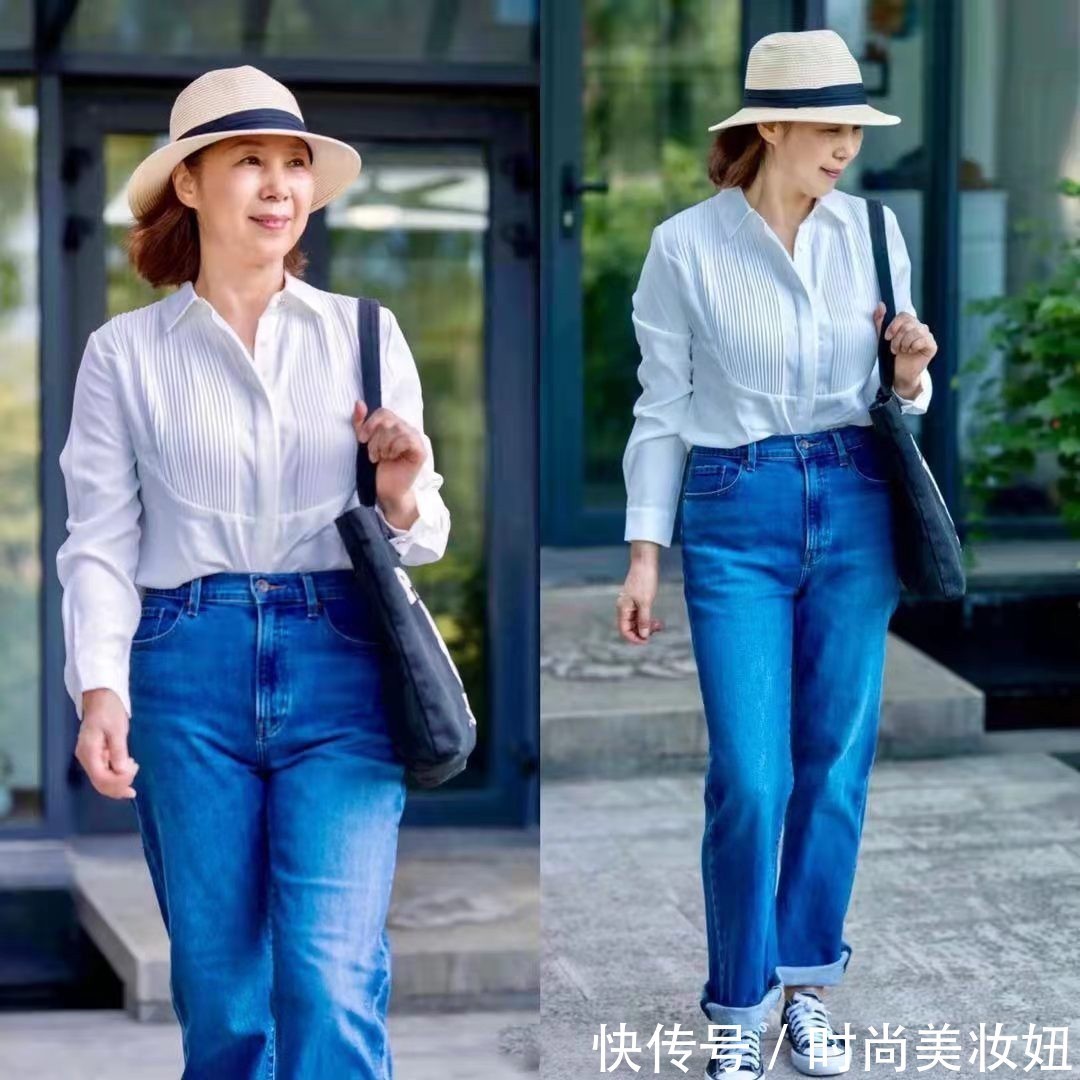 穿搭 这才是“奶奶辈”的衬衫穿搭,掌握4个穿搭技巧,优雅到骨子里