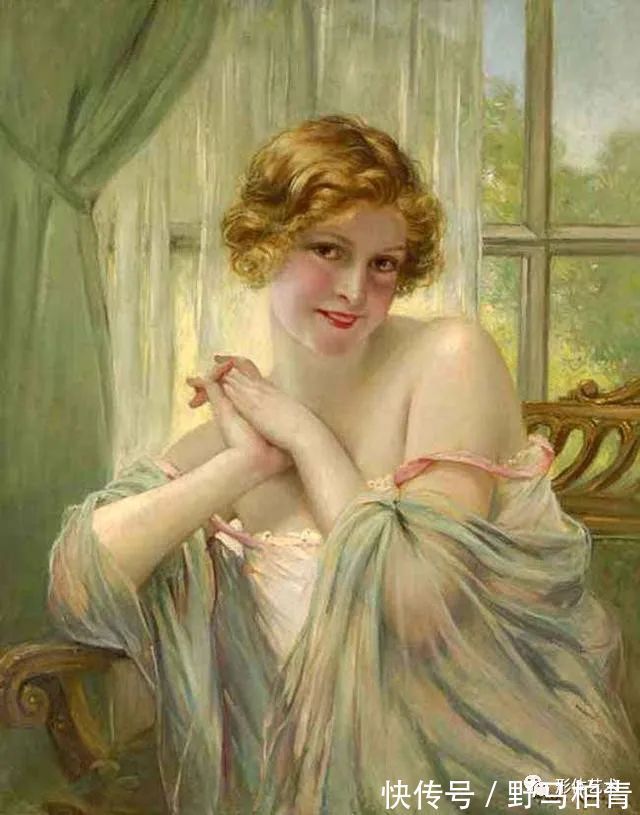 女子|油画中的那些古典女子,含苞待放,静待花开