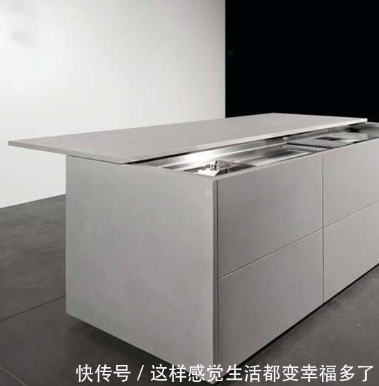 燃气灶|厨房做灶台记得加上它,台面可大幅度增加,防灰尘,看起来更清爽