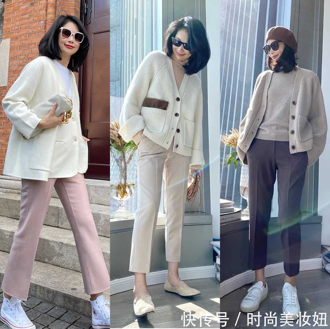 实用 针织衫才是冬季的“王牌”,时尚实用又高级,照穿优雅体面