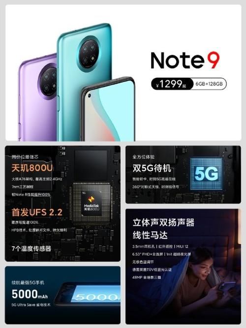 采用|良心机！999至1999元，Redmi Note9系列发布