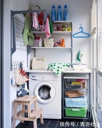 阳台|洗衣机放阳台万万要安装这个,幸好听了老阿姨的话,实在太实用了