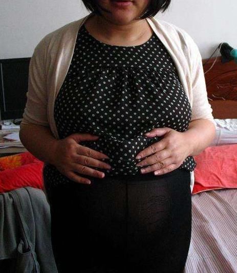 怀孕期间|怀了一个假孕?有的孕妇肚子那么大,而有的孕妇肚子这么小