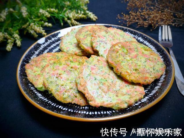鲜香|秋天,我常用这菜做早餐饼,5分钟出锅,鲜香软嫩,儿子最爱吃