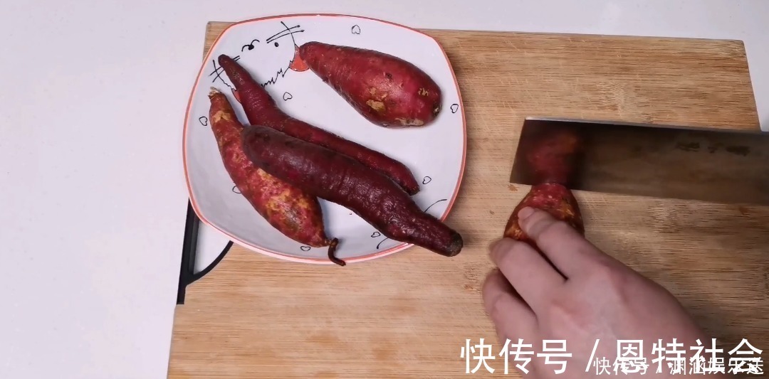 香甜|蒸红薯,不要直接上锅蒸,多做一步,保证香甜绵软超好吃