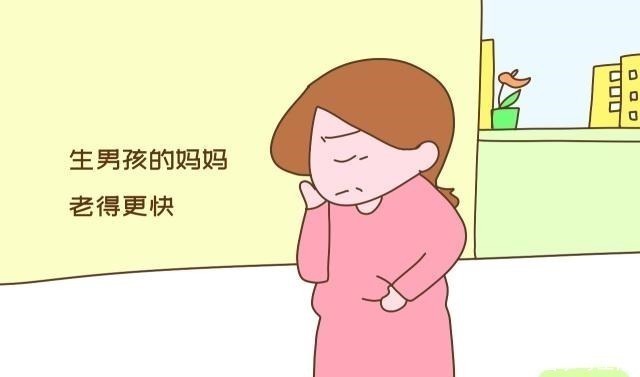 男孩|生的是男孩还是女孩,在妈妈身上就很明显,区别很大!