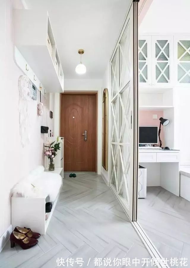 鞋凳|小户型玄关这样设计，收纳美观两不误！小空间也要精心设计！