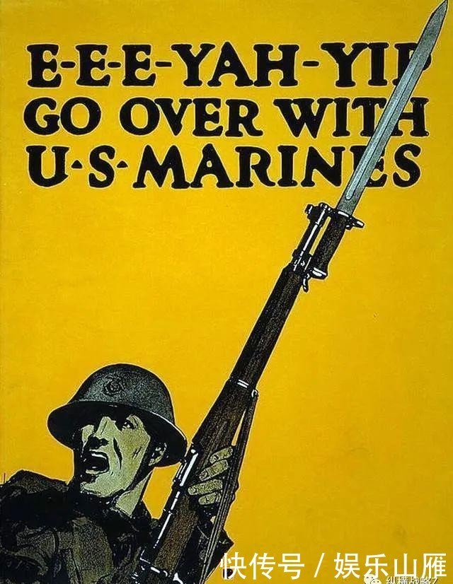 威胁|林肯给你递枪，自由女神被威胁，美军第一次世界大战的宣传海报