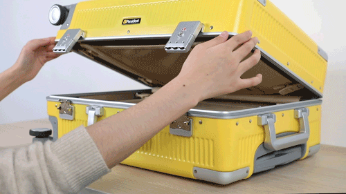 日本再现鬼才设计！同尺寸行李箱多装11瓶矿泉水，2米摔下无损