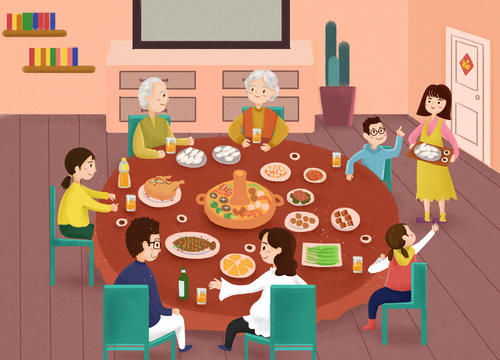 朋友圈晒的5桌年夜饭，个个丰盛，好看又好吃，最后一个太北方了