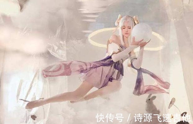 嫦娥|初中生COS嫦娥火了,年龄仅12岁,相貌身材太还原,仙气十足超原画