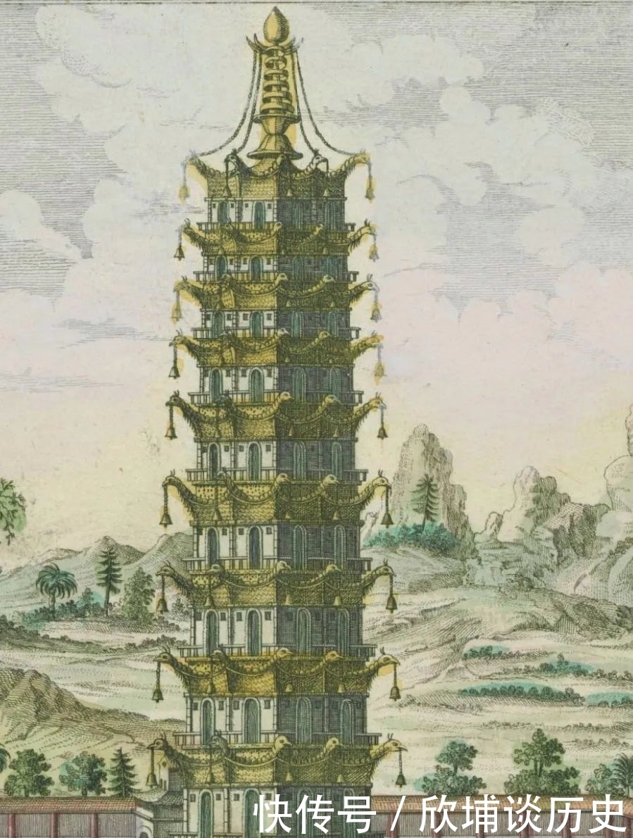 八角塔|《中国宝塔》｜百年旧照，西风塔影