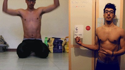 俯卧撑|每天300个俯卧撑,坚持一个月,却练成了这样……