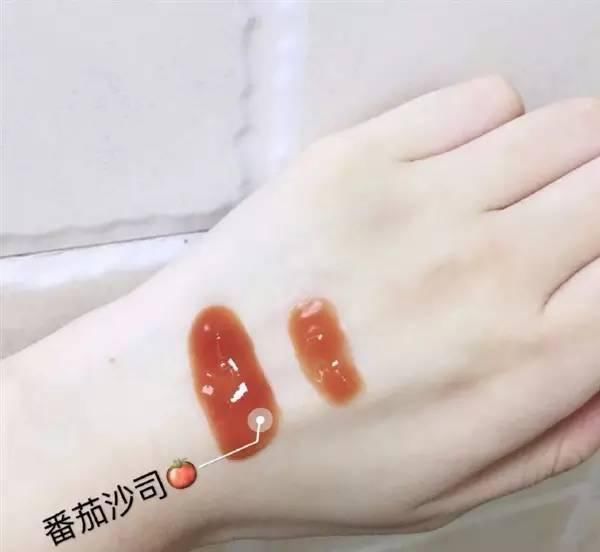 番茄酱|天啦这个妹子腻害了，用食物来化妆！效果竟然。。