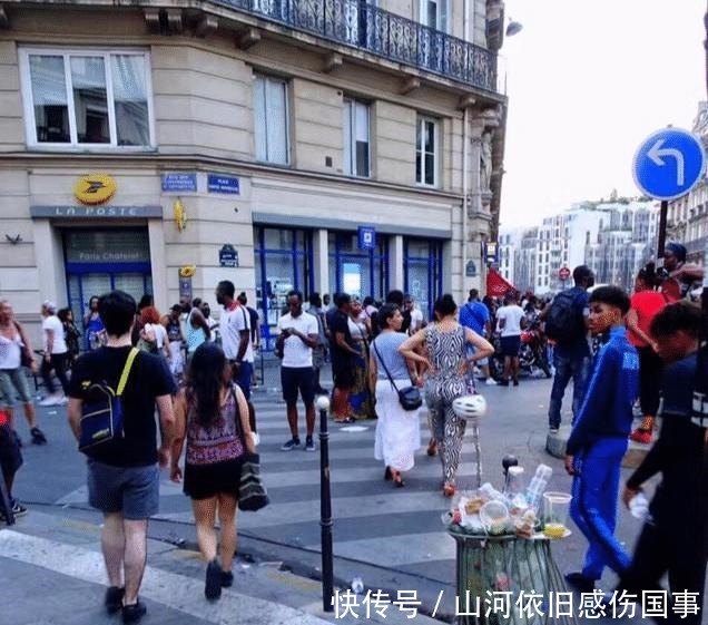 垃圾遍地、满街尿味、到处是黑人,中国游客这真的是法国巴黎!