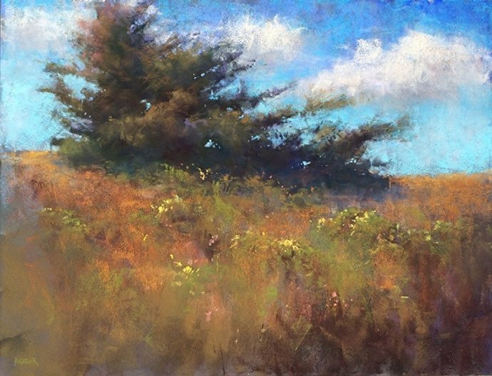 阿奎尔$美国艺术家阿奎尔柔和的风景油画,画里充满了阳光温馨美好(二)