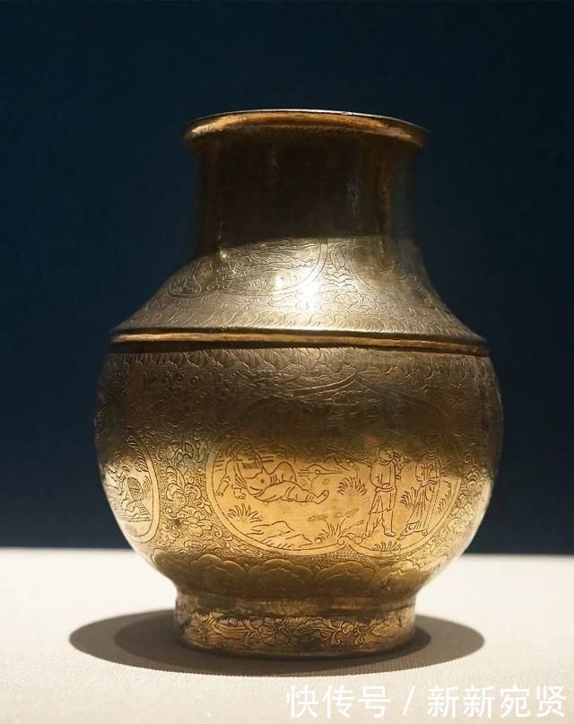 契丹贵族墓画了幅汉人美女图,还题诗说“征辽”