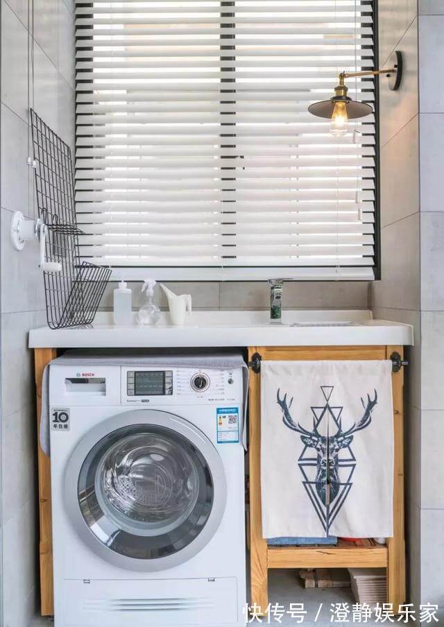 卫生间|4㎡的卫生间放不下洗衣机赶紧收下这9个设计方案，给你装修参考