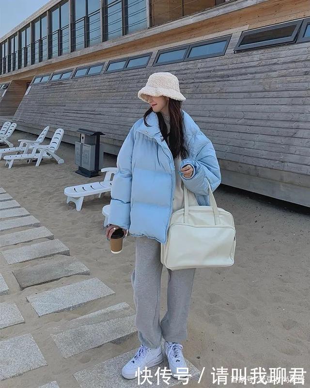 冬天|卫衣+羽绒服,卫衣+大衣,冬天这么穿太好看了