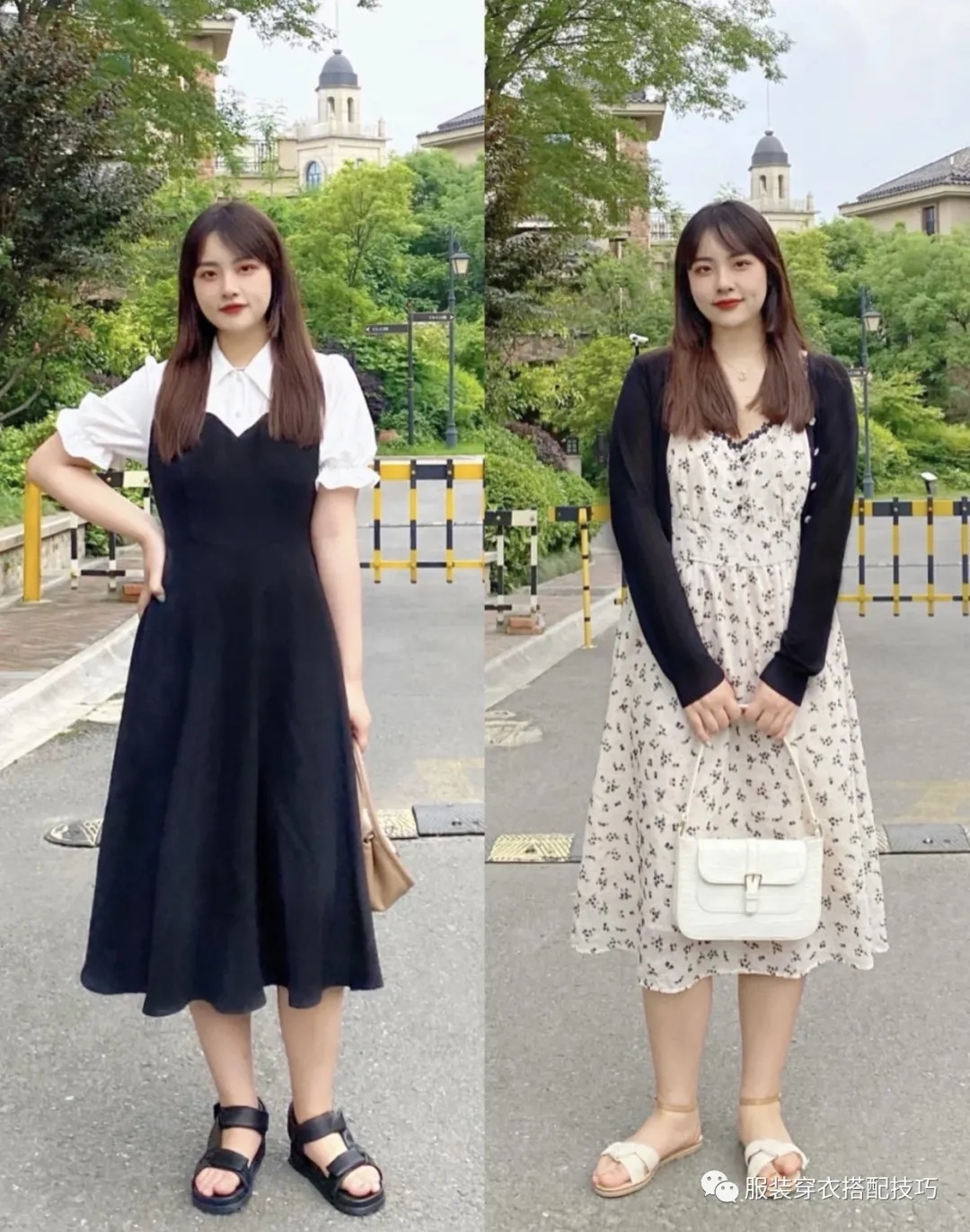 上半身|微胖女生不会选连衣裙?从这几个方面入手,显瘦真的没那么难!