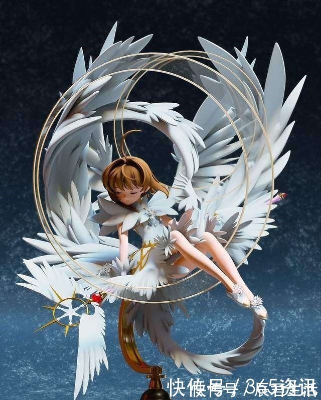 实物|画美实物更美!粉丝参照魔法少女小樱美图,自制高水准天使樱模型